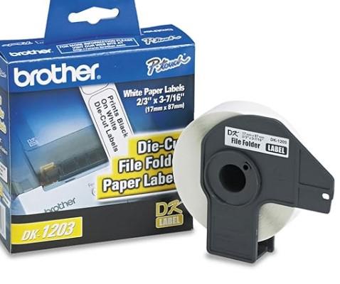 Etiqueta Continua de 17mm x 87mm - DK1203 - Brother