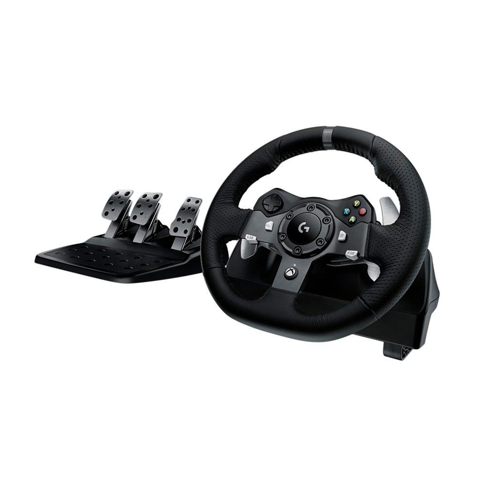 Volante Logitech G920 Driving Force para Xbox Series x/S, Xbox One e PC - 941-000122