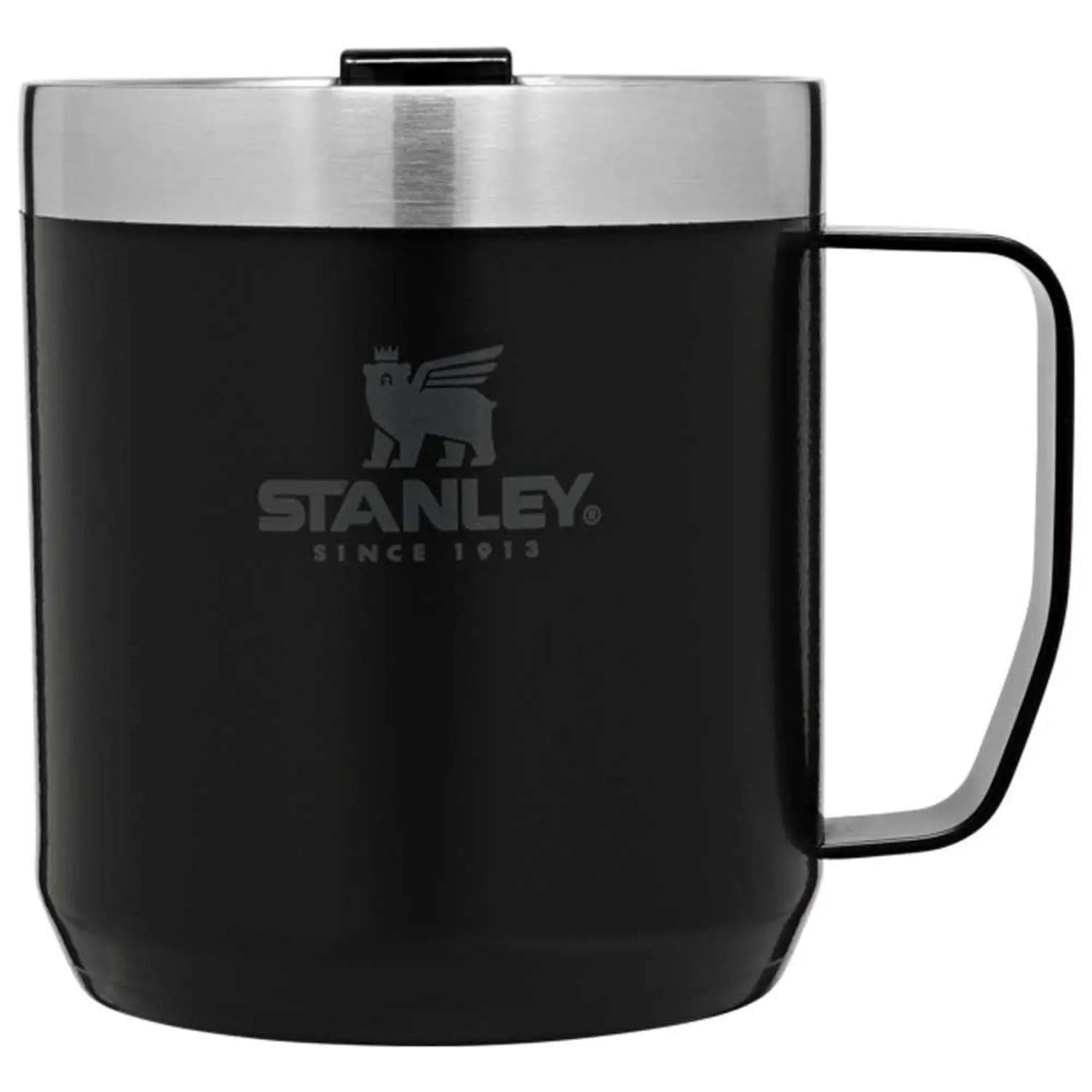 Caneca Térmica Camp Mug 350ml com Tampa Preto - Stanley
