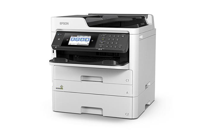 Impressora Full Duplex Multifuncional Epson Workforce Pro WF-C5710 - C11CG03301