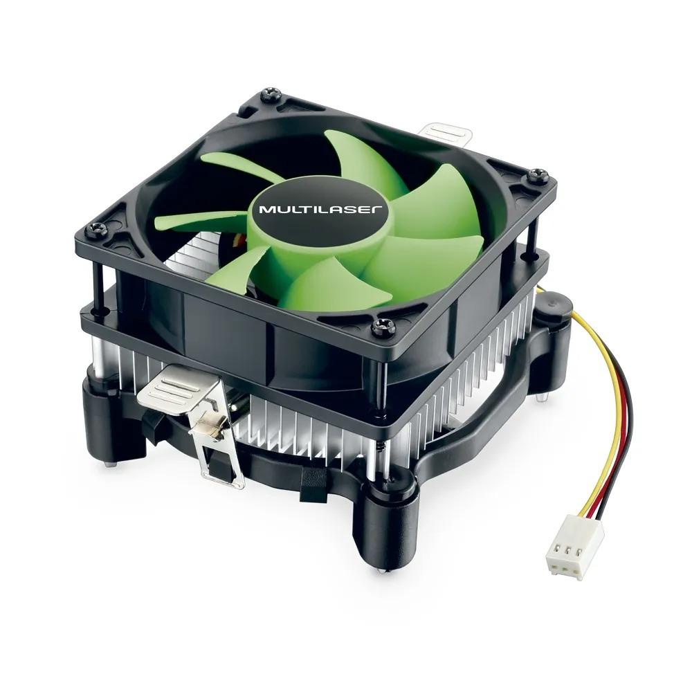 Cooler Multilaser para Processador 2400RPM Intel/AMD, GA120