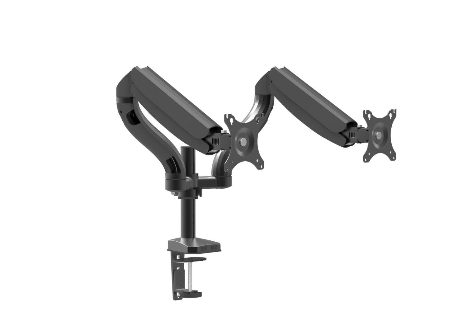 Suporte para Monitor Arcticus, 2 Monitores com Braço Extensor de Mola a Gás, SMG803