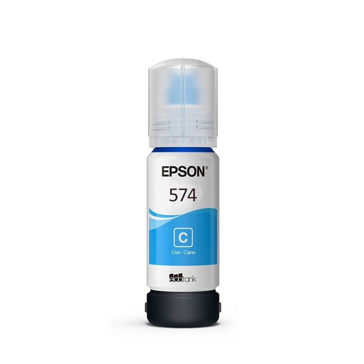Refil de Tinta Epson T574220 Ciano 70ml
