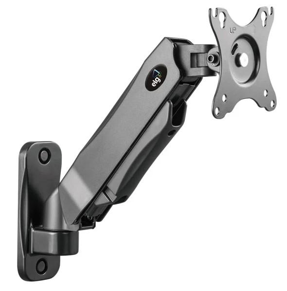 Suporte Articulado de Parede ELG com Pistão a Gás para 1 Monitor de 17" a 34" - F410
