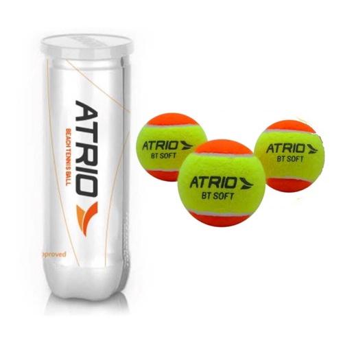 Kit 3 Bolas de Beach Tennis Itf Soft - Atrio