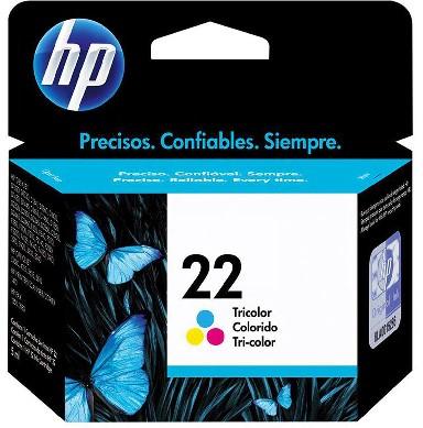 Cartucho HP Tricolor C9352AL/AB 5ml (22)