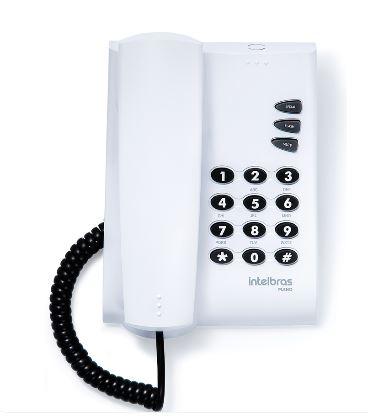 Telefone com Fio Pleno Cinza Artico - Intelbras