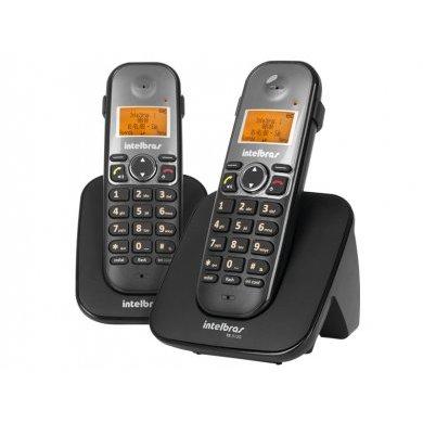 Telefone sem Fio Intelbras TS 5122 com Ramal Adicional, Display Luminoso, ID. Chamadas, Modo Babá
