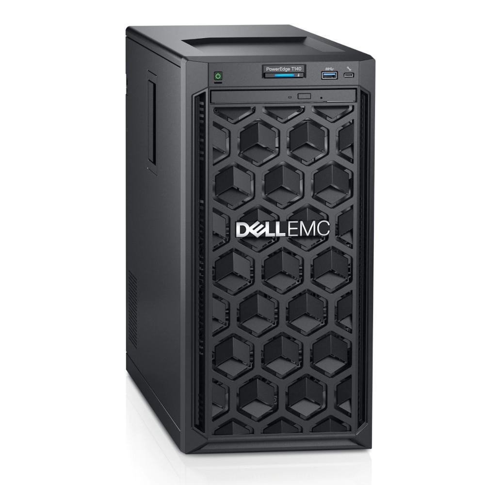 Servidor Dell PowerEdge T140 Xeon E-2224 /2X 8GB/ 2x HDD 1TB Dvd-ROM