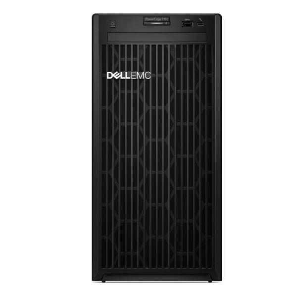 SERVIDOR DELL POWEREDGE T150 XEON E-2324G, 2X RAM 8GB, 2X HDD 2TB, DVD+/-RW, IDRAC9 BASIC 15G