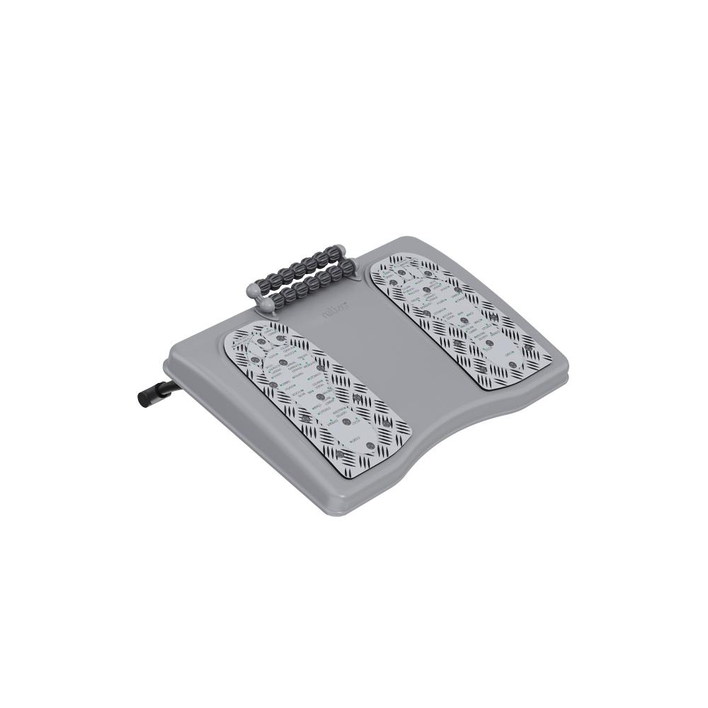 Apoio para os Pes Reliza Slider Pp Magnético, Massageador, Certificado NR17 - Cinza