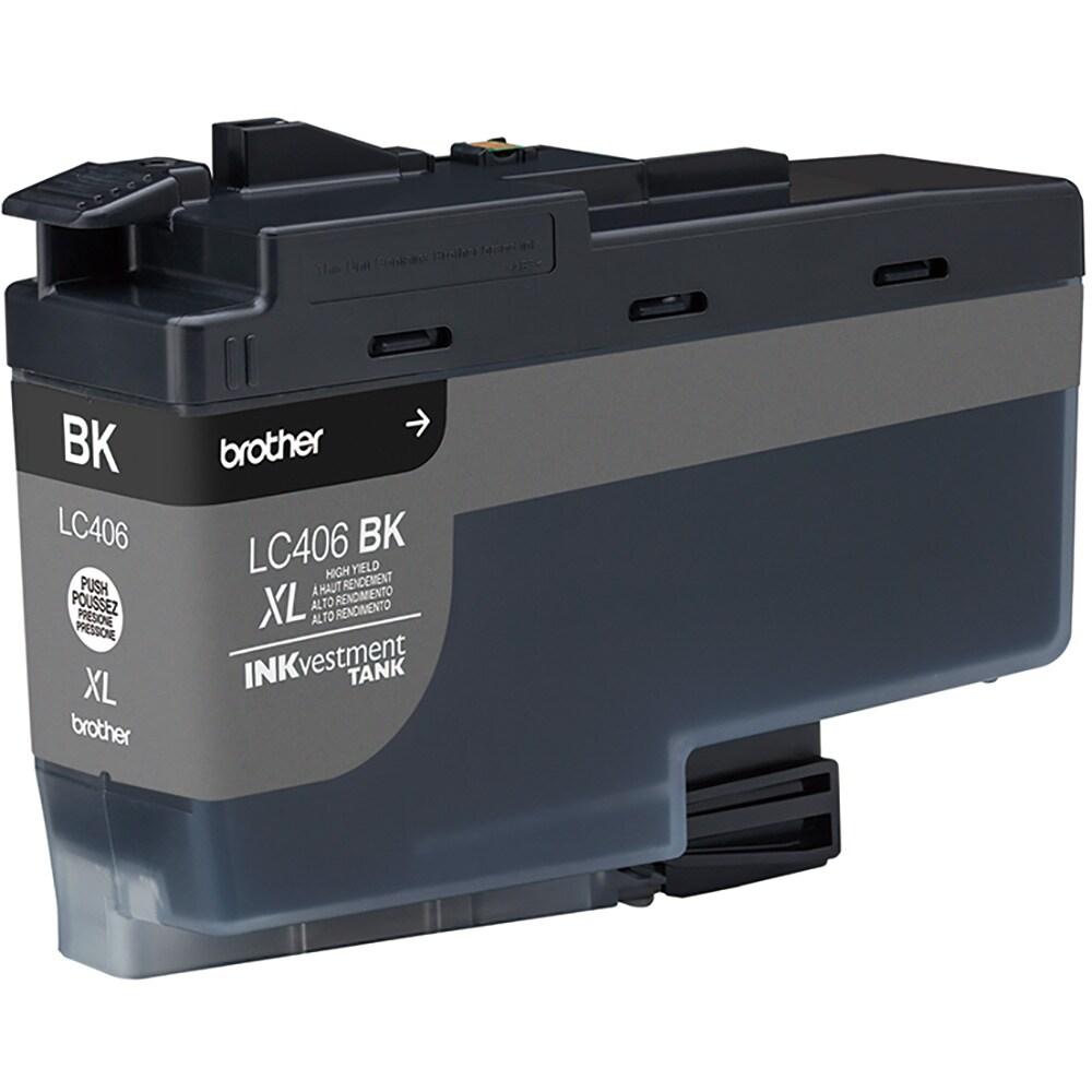 Cartucho de Tinta Brother LC406XLBKS - Preto