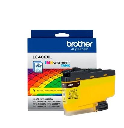 Cartucho de Tinta Brother LC406XLY - Amarelo