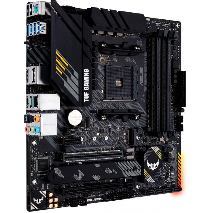 Placa Mãe ASUS Tuf Gaming B550M-PLUS - AMD AM4 - MATX - HDMI/Displayport