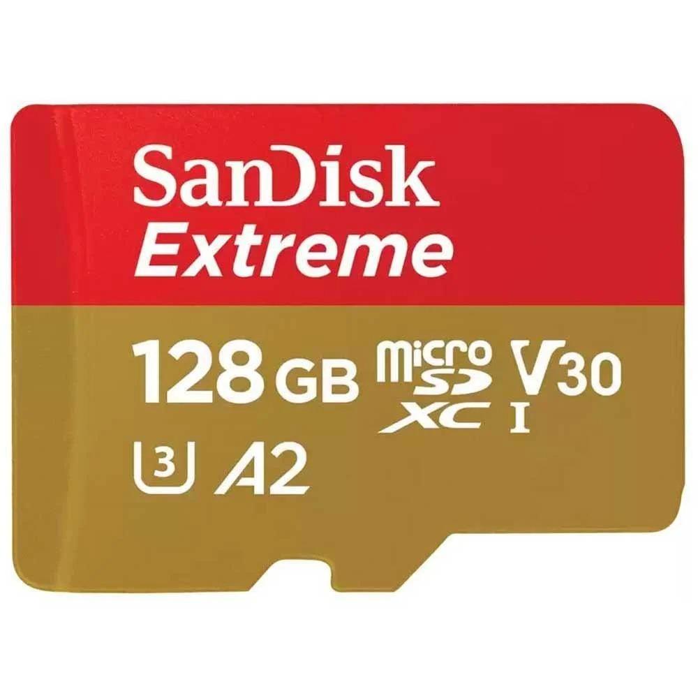 Cartão 128GB Micro SDXC Extreme Leitura 160MB/s Escrita 90MB/s - Sandisk