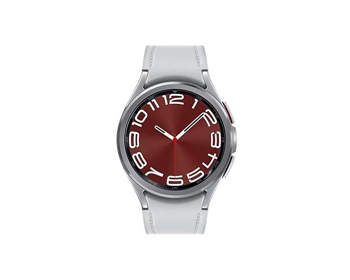 Relógio de Pulso Smartwatch Samsung Galaxy WATCH6 Classic LTE 43mm Tela Super Amoled de 1.31" Prata