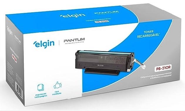 Toner Elgin PB-210R (1600pág) Preto Recarregavel