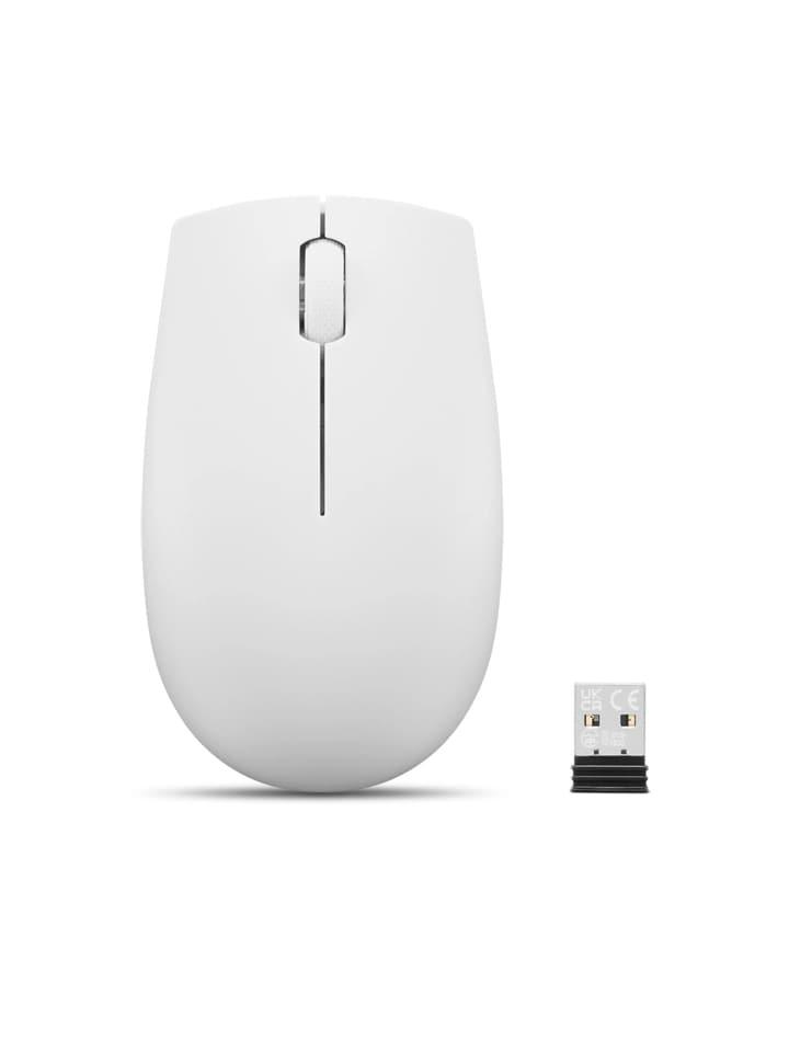 Mouse sem Fio Compacto Lenovo L300 Cinza Claro