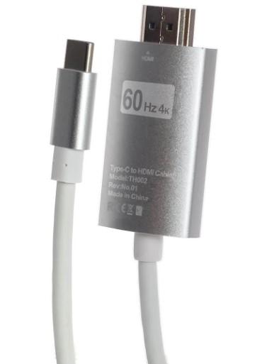 Cabo Tipo-C x HDMI-M 4K 2 Metros - GV Cabos