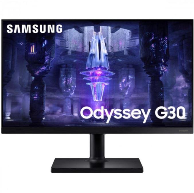 Monitor Gamer Samsung Odyssey G30 24" LED Full HD 144Hz 1ms HDMI/DP FreeSync Ajuste Altura/Rotação