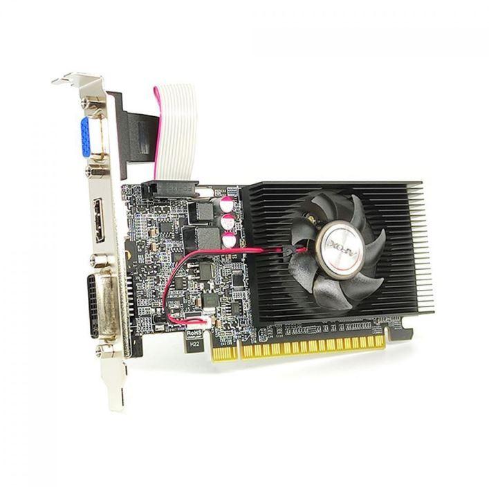 Placa de Vídeo 1GB DDR3 Nvidia GeForce GT610 HDMI/DVI/VGA com Suporte para Low Profile - Afox