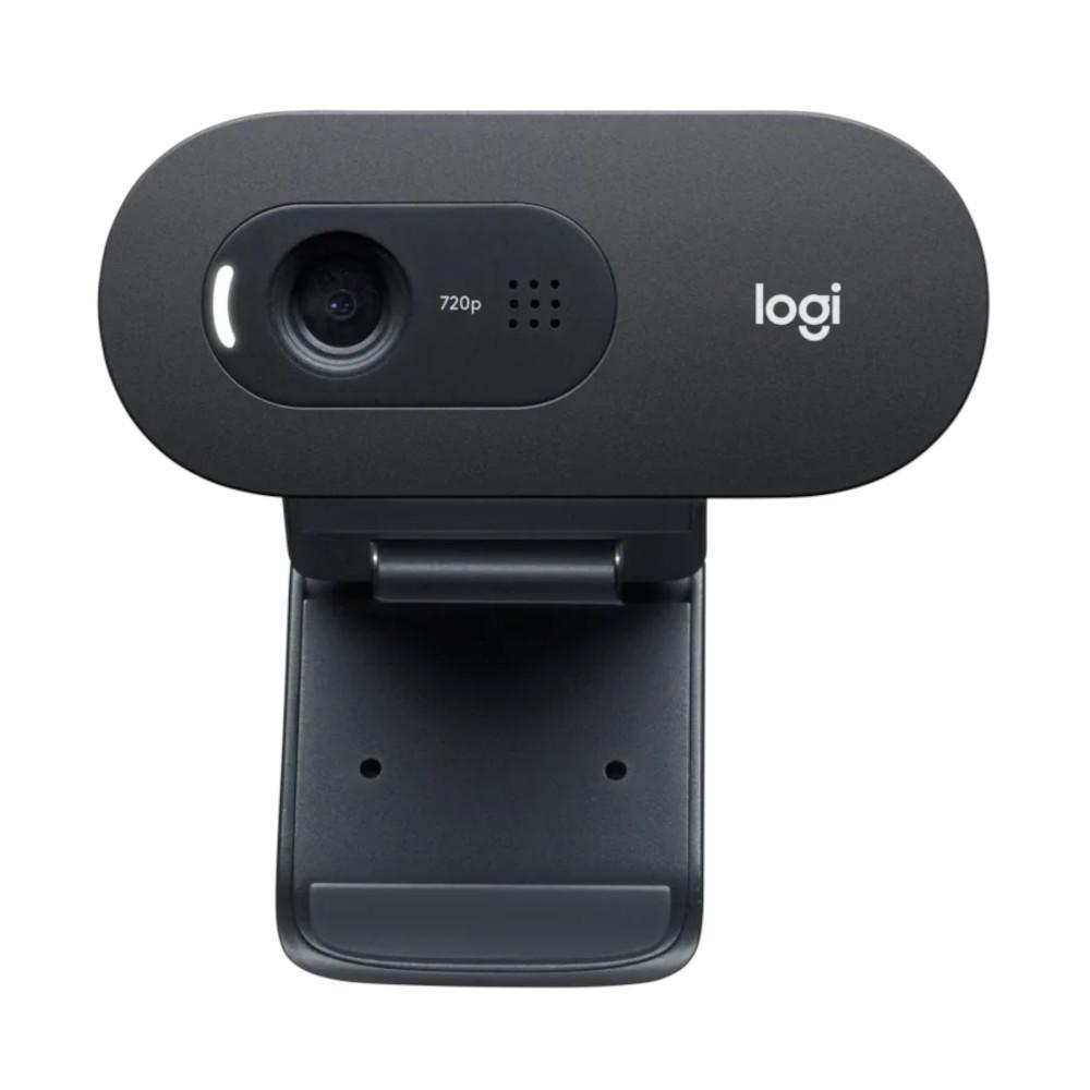 Webcam HD Logitech C505, 720P, com Microfone, 3 Mp, para Chamadas, e Gravações em Vídeo, Widescreen