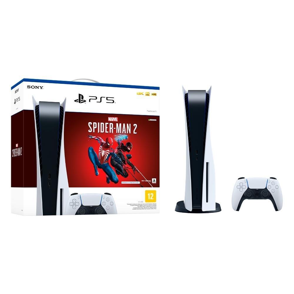 Console PlayStation 5 825GB Megapack Marvel's Spider-Man 2