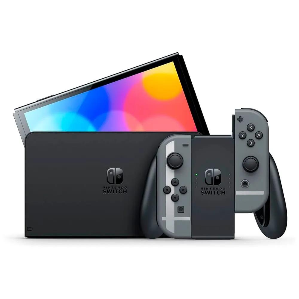Console Nintendo Switch OLED 64GB Super Smash Bros Bundle