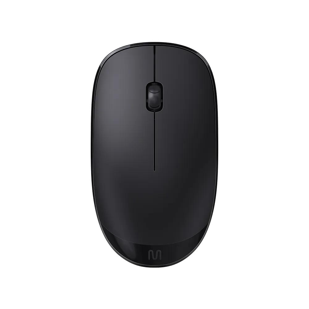 Mouse sem Fio MS300 USB 1200dpi 3BOT Slim Silencioso Preto