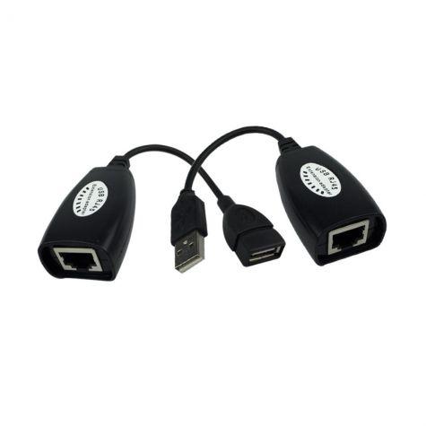Extensor USB Via Cabo de Rede (Até 50m) GV Cabos