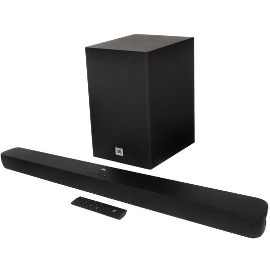 Soundbar JBL Cinema SB180 2.1 Canais Bluetooth 5.3 com Subwoofer sem Fio 110W - JBLSB180BLKBR