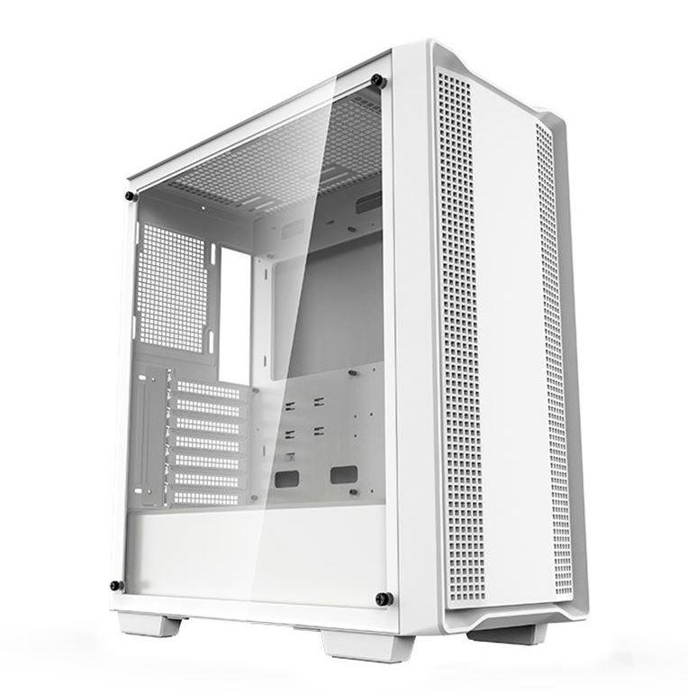 Gabinete ATX Deepcool CC560 Wh Limited, Mid-Tower, Vidro Temperado, sem Fonte, sem Fans