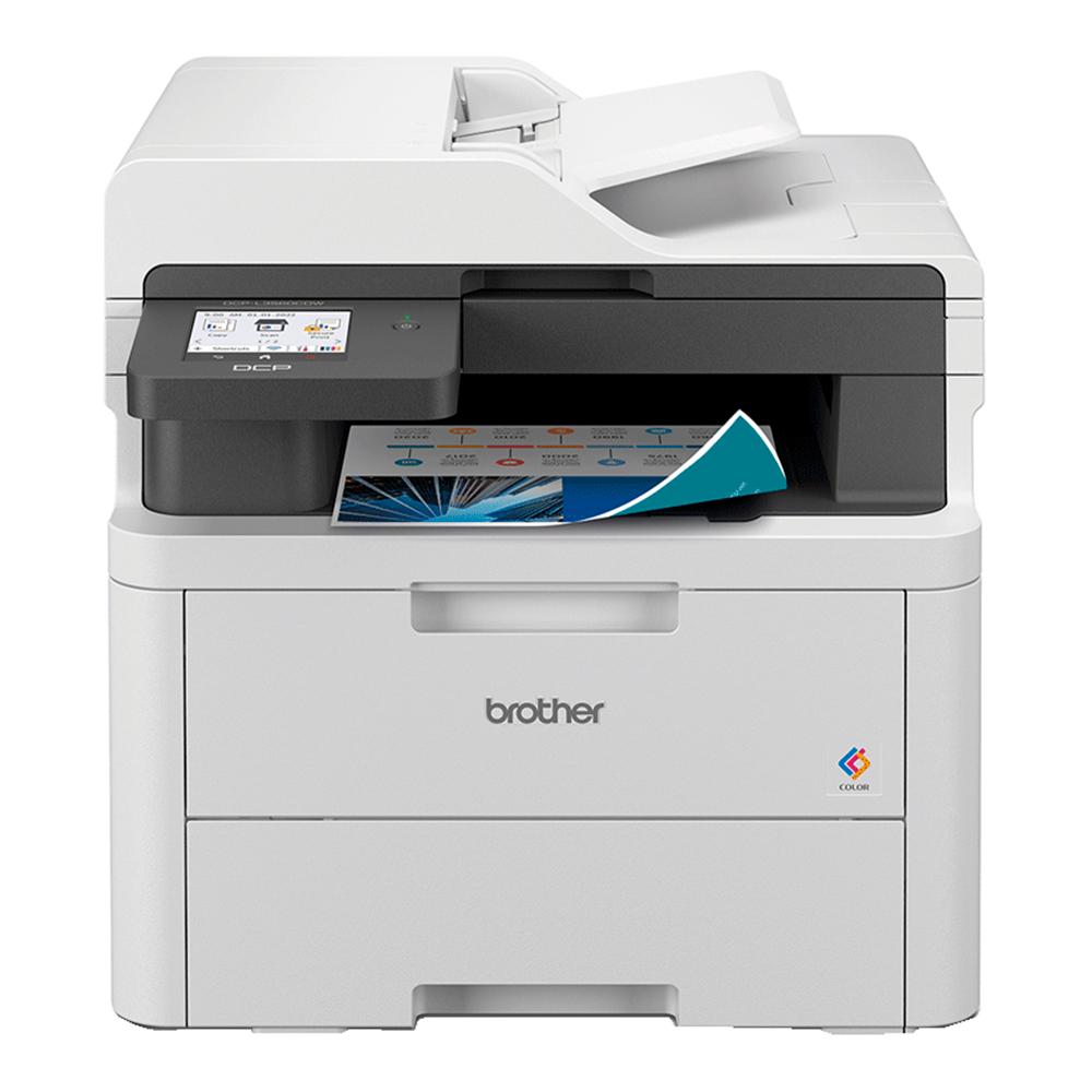 Impressora Multifuncional LED/Laser Colorida Duplex DCPL3560CDW Brother Wi-Fi, USB, Ethernet 110V