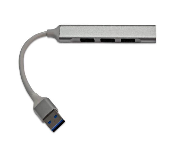 Hub USB 3.0 C3 Tech 4 em 1, 4x USB 3.0 - HU-320SI