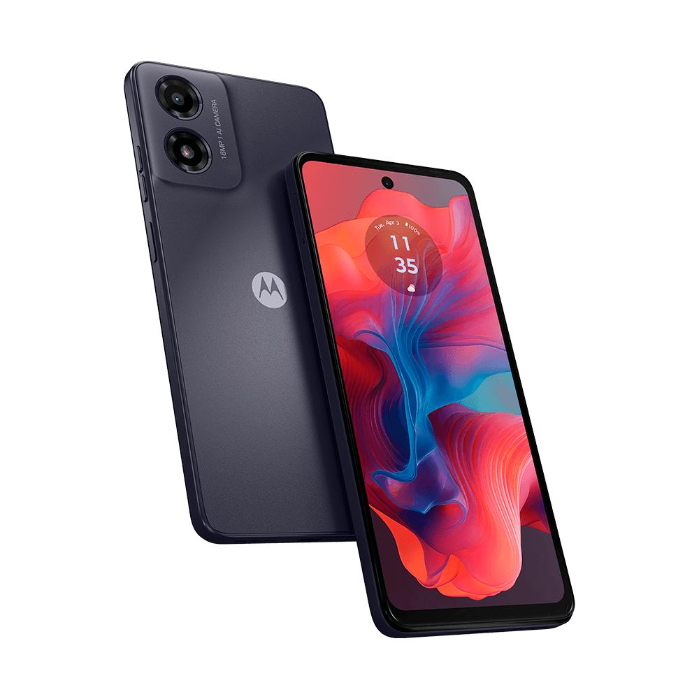 Smartphone Motorola Moto G04 4G, 128GB, 4GB RAM, Tela de 6,6", Grafite