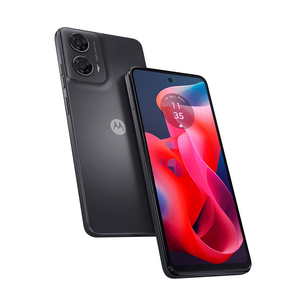 Smartphone Motorola Moto G24 4G, 128GB, 4GB RAM, Tela de 6,6", Grafite