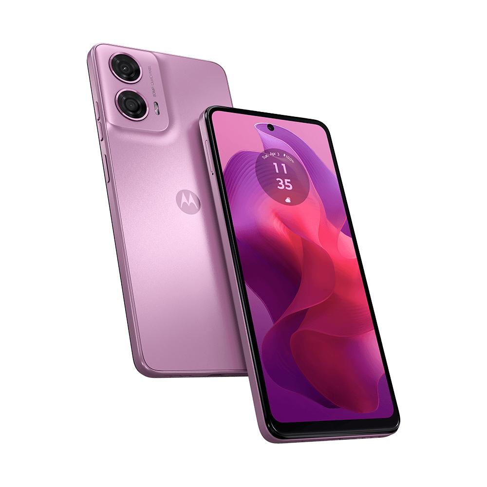 Smartphone Motorola Moto G24 4G, 128GB, 4GB RAM, Tela de 6,6", Rosa