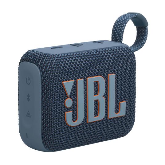 Caixa de Som JBL Go 4 Bluetooth Á Prova D'agua, IP67, 4.2W Azul- JBLGO4BLU