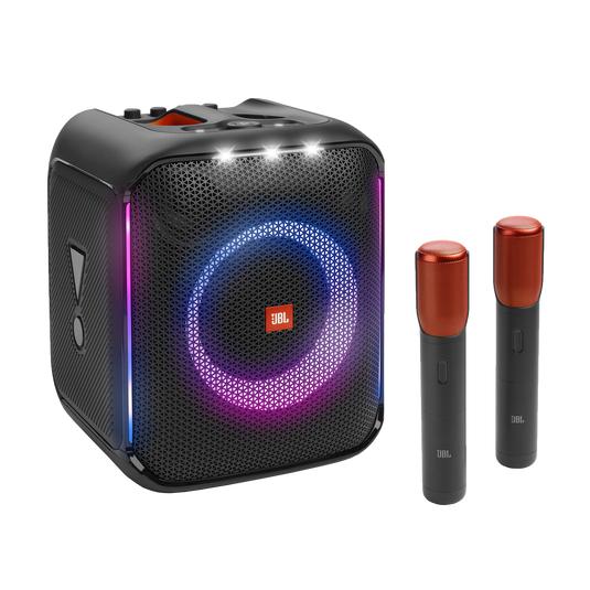 Caixa de Som JBL Partybox Encore com 2 Microfones, 100W, BT 5.1, LED, IPX4, JBLPBENCORE2MICBR