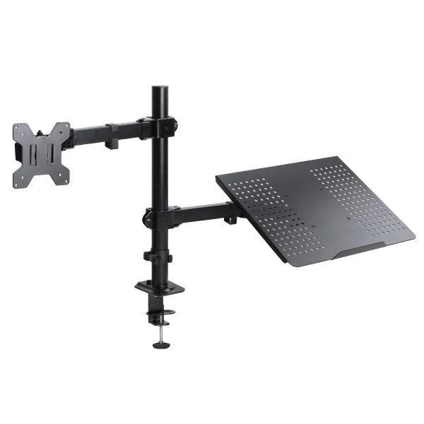 Suporte para Monitor e Notebook com Articulação Dupla SMN500 Preto - Vinik