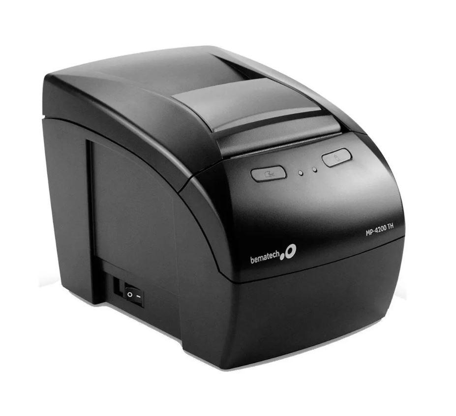Impressora Térmica Não Fiscal MP4200 Hs USB/Serial/Ethernet Bematech