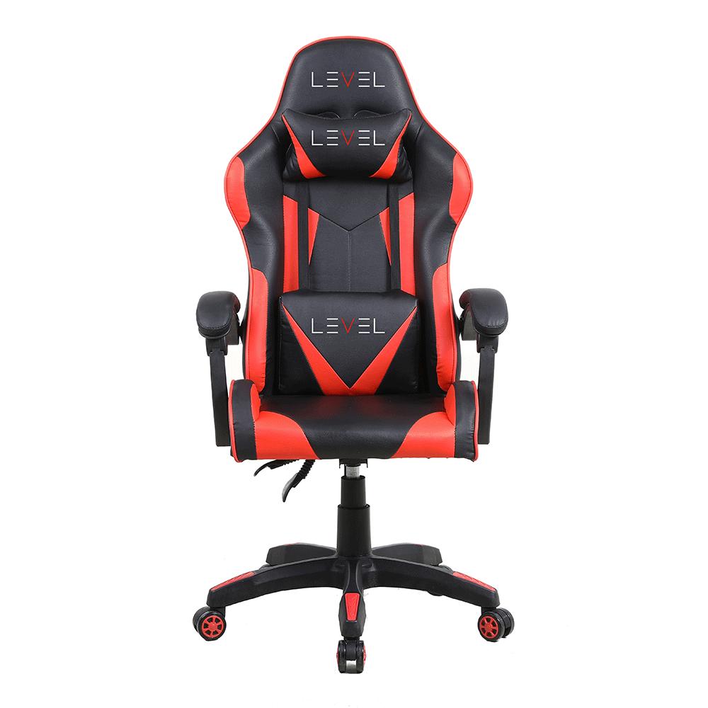 Cadeira Gamer Level LVC01 - Preto e Vermelho