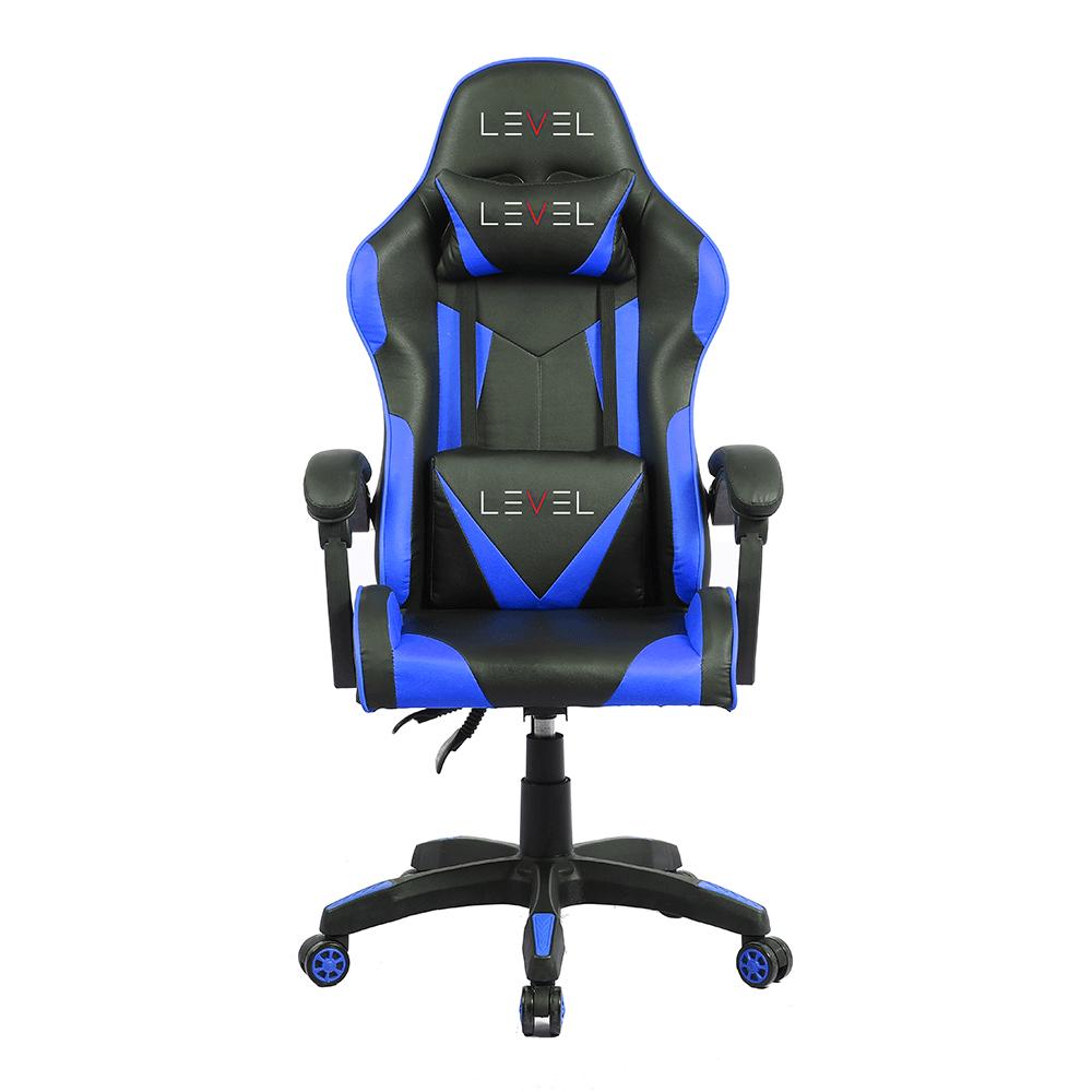 Cadeira Gamer Level LVC01 - Preto e Azul