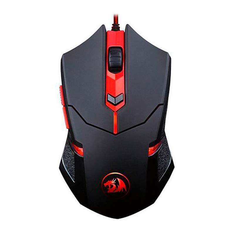 Mouse Gamer Redragon Centrophorus 3200dpi 6 Botoes - Preto
