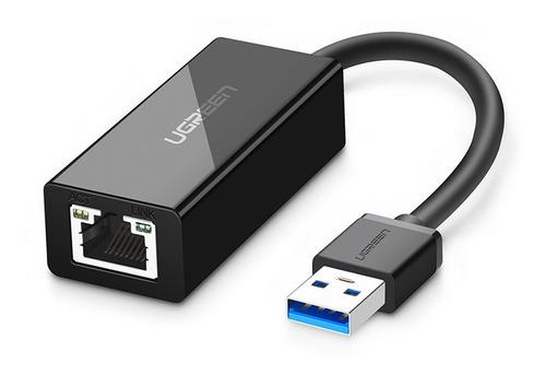 Adaptador UGREEN USB 3.0 Macho para RJ45 Ethernet 1000MBS - UG-20256