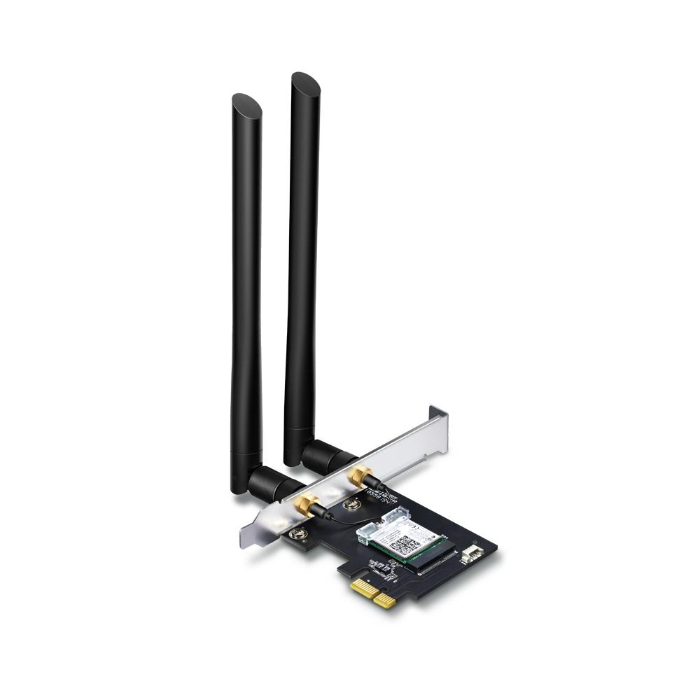 Placa PCI-e Wireless AC1200 Wi-Fi 5, Bluetooth 4.2, Archer T5E, 2 Antenas - Tp Link