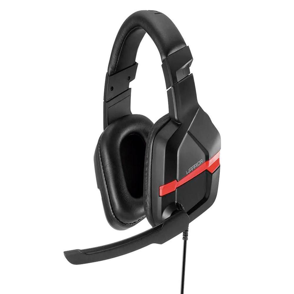 Headset Gamer Warrior Askari PH292, P2, Compatível com PS4, Vermelho e Preto