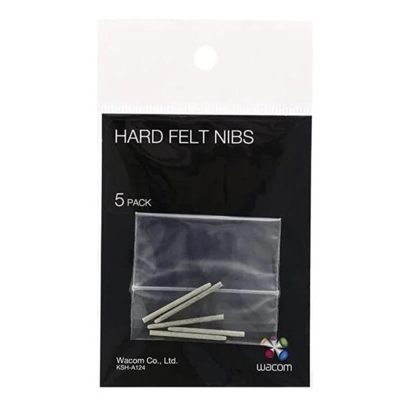 Pontas Hard Felt Nibs para Canetas Wacom, com 5 Unidades – ACK20003