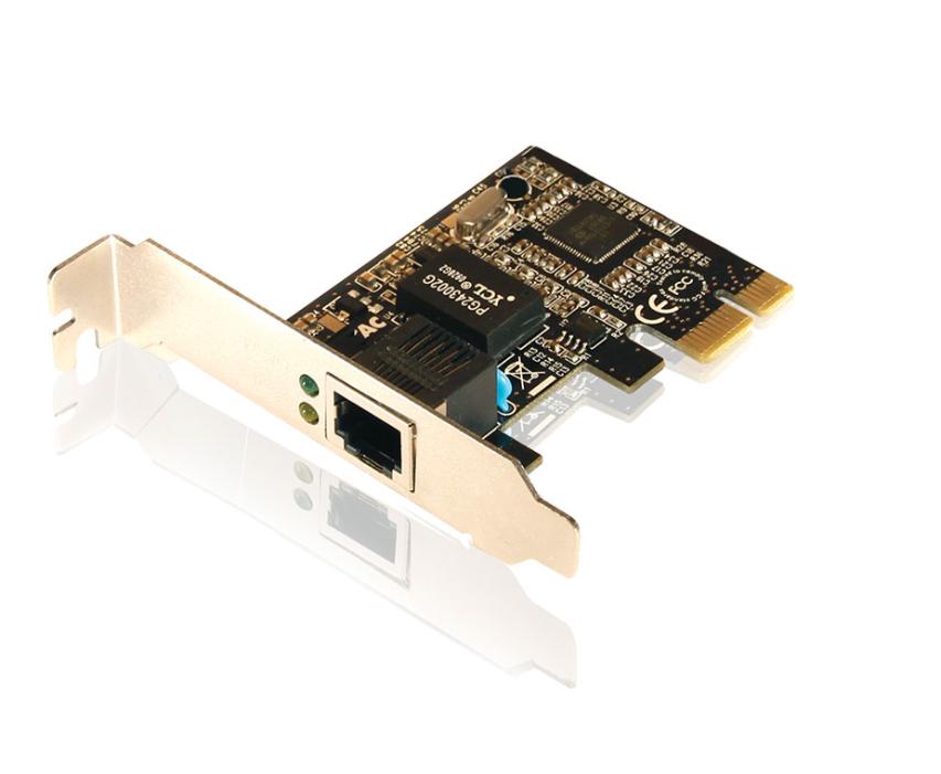 Placa de Rede PCI Express 10/100/1000 Perfil Baixo Comtac