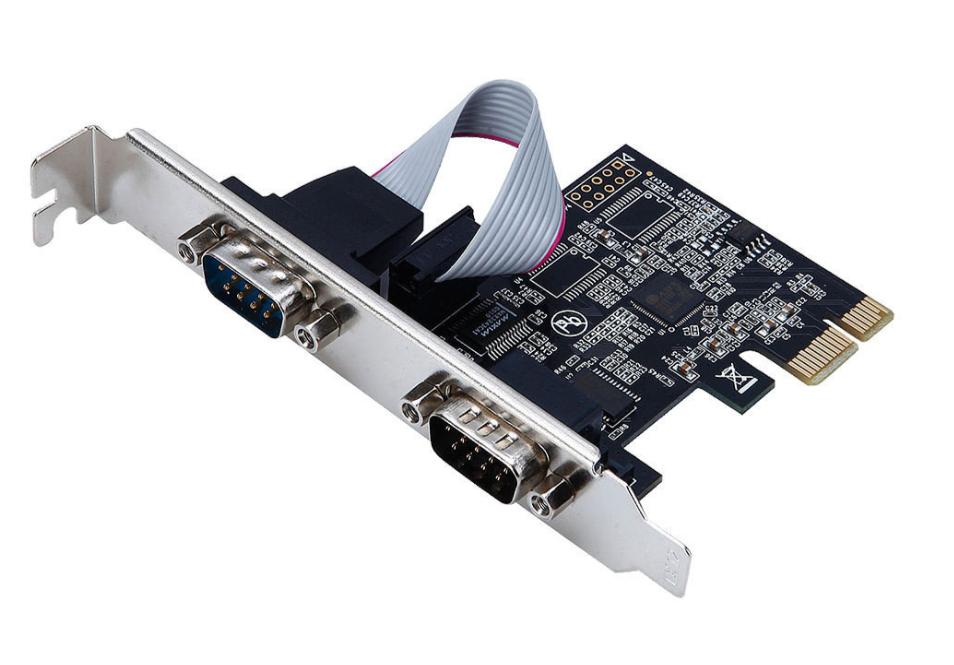Placa PCI Express 2 Portas Seriais Comtac
